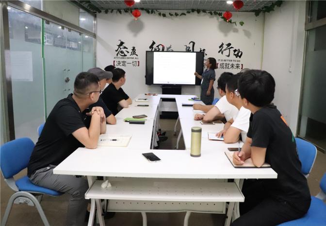 科仪阳光检测环境事业部对销售进行环境业务专题培训