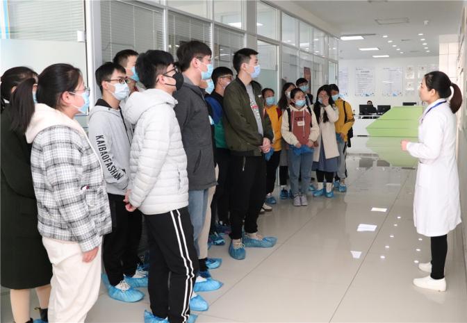 咸阳师范学院化学与化工学院师生走进科仪阳光检测参观学习